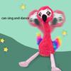 Talking And Singing Flamingo Plush Toy Interactive Birthday Gift