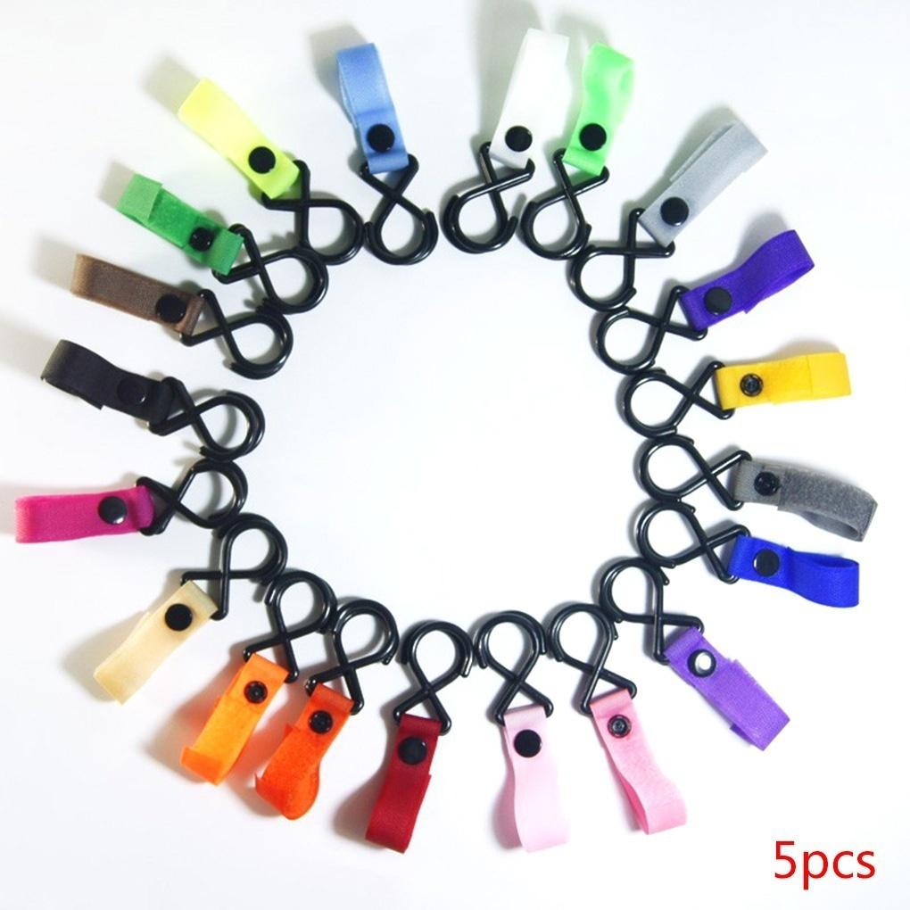 3pcs Baby Stroller Hook Clips General Strong 2 Hooks Strap Hanger Baby Stroller Accessories Hook Han
