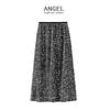 Autumn 2023 Women's Bodycon Sequin Midi Skirt with Back Slit (D8035)