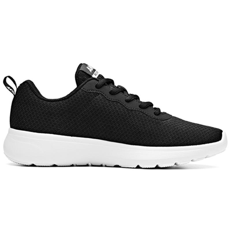 Anta Running Collection Cushioning Anti-Slip Wear-Resistant Breathability Low-Top Running Shoes Women's Black White Sneakers 92915526-1