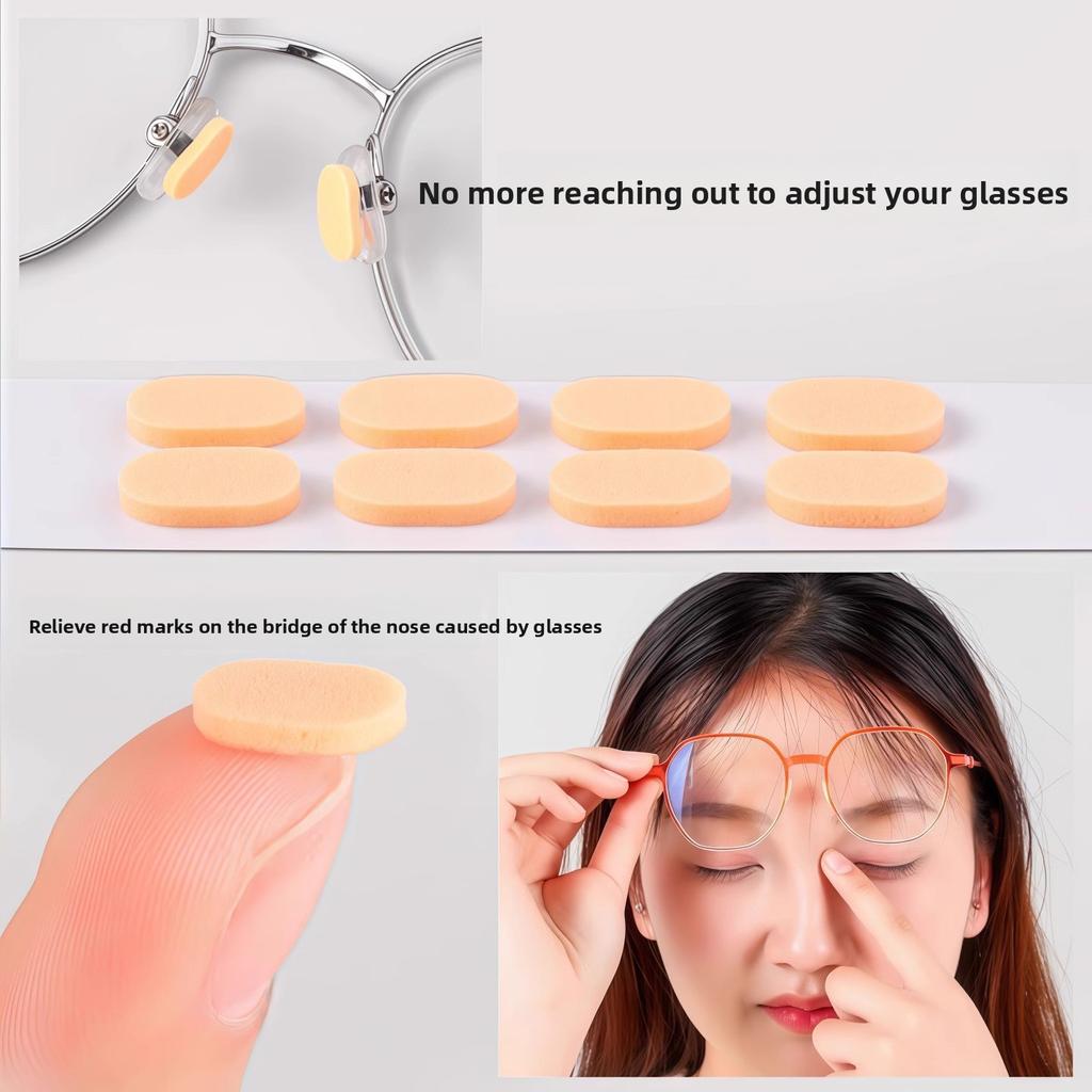 Comfortable Pressure-free Smudge-proof Non-slip Nose Pads for Spectacles