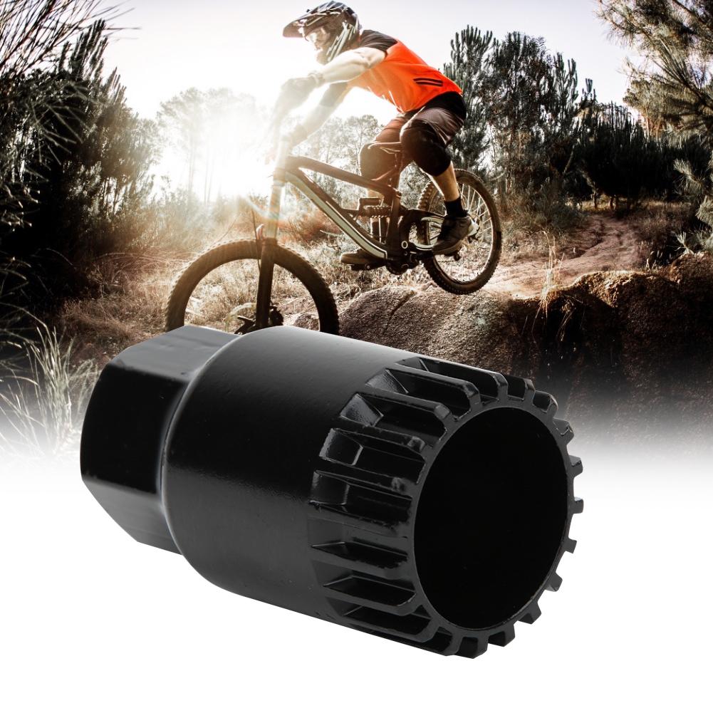 Bike Flywheel Remove Socket Lockring Remover Removal Repair Tool Middle Shaft Sleeve TubeLockring Remover