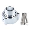 Aluminium Blow Off Ventil Adapter Distanzstück Kit 1.4 1.8 2.0 Für TSI/TFSI Turbo Motoren Blow Off Dump Ventil Adapter Silber