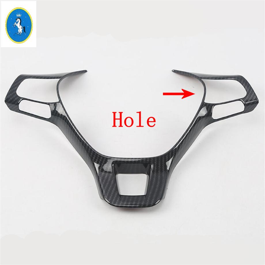 ABS Car Steering Wheel Control Button Switch Decor Frame Cover Trim Accessories For Volkswagen T-Roc T Roc 2018