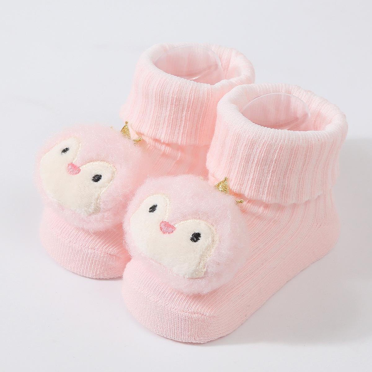 

Весенние детские вязаные носки-куклы 2024 года - Милые, дышащие носки для первых шагов для детей Small 8x5 cm