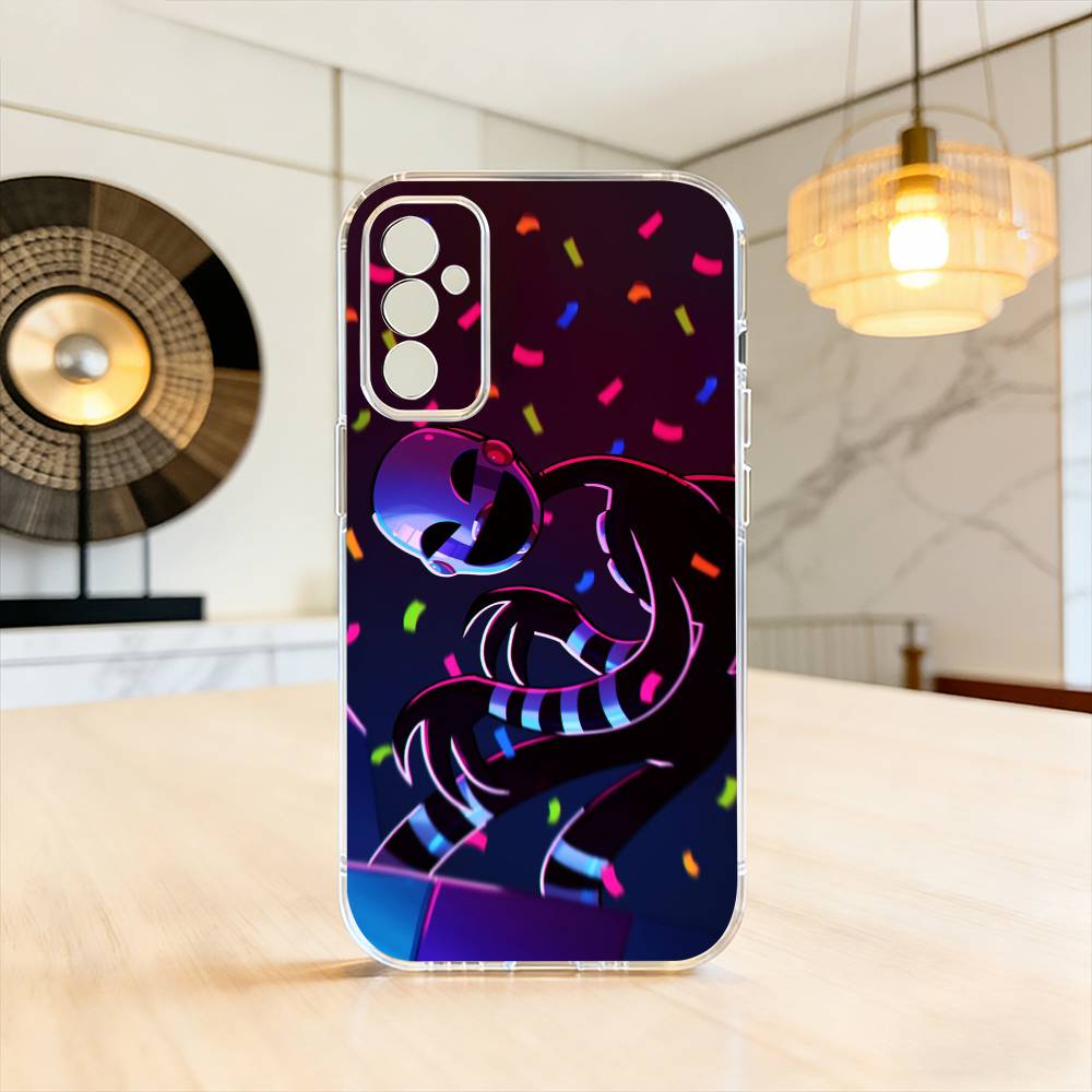 F-Five N-Nights at Freddy's FNAF Handyhülle Transparentes Silikon Weich Für SamsungA10,12,20,21S,30,31,40,50,51,52,70,71