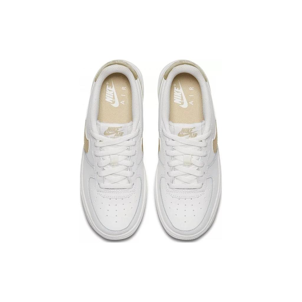 Nike Air Force 1 Low Summit White Metallic Gold GS 314219-127