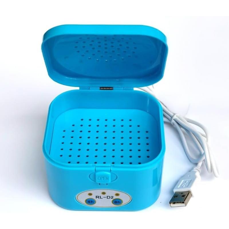 Hörgeräte-Trockner für wiederaufladbare Hörgeräte, Hörgeräte-Trockner Entfeuchter, Elektronischer Partner Konstante Temperatur Automatisches Trocknungssystem