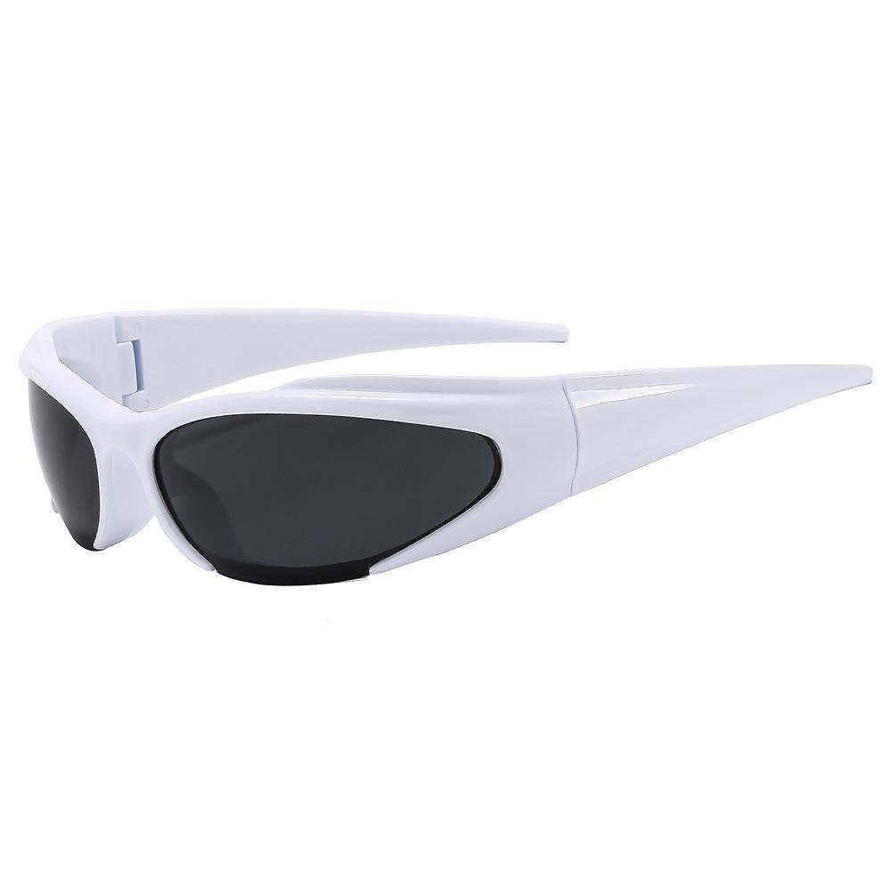 European & American Trend Windproof Cycling Sunglasses: Punk Street Style Sun Protection