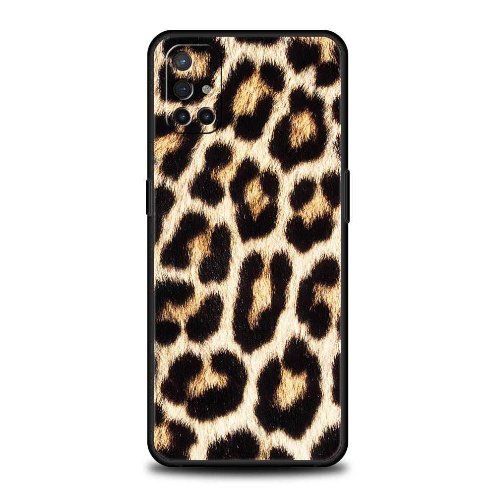 Phone Case For OnePlus 13 12 11 10 9 Pro 9T 13R 12R 10R 9R 9RT 10T 8T 8 Nord 2T CE 2 3 5G N30 Cover Fashion Tiger Leopard Print