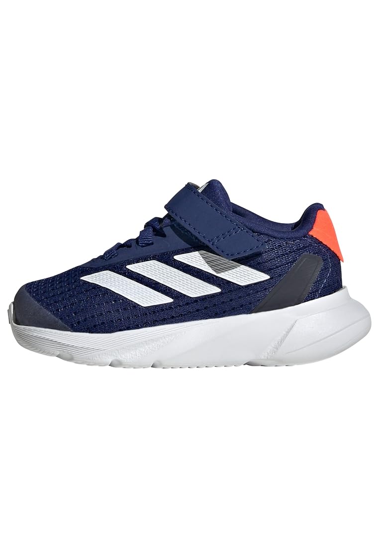 

Детские кроссовки Duramo SL для мальчиков и Victory Red см [Adidas] для девочек, 12-16см, LZX77, Синий/Обувной белый/Солнечный (IG2432), 16.0