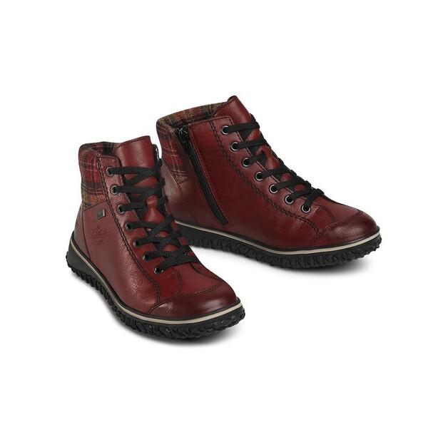 Burgundy Rieker Z4243-36 Ankle Boots