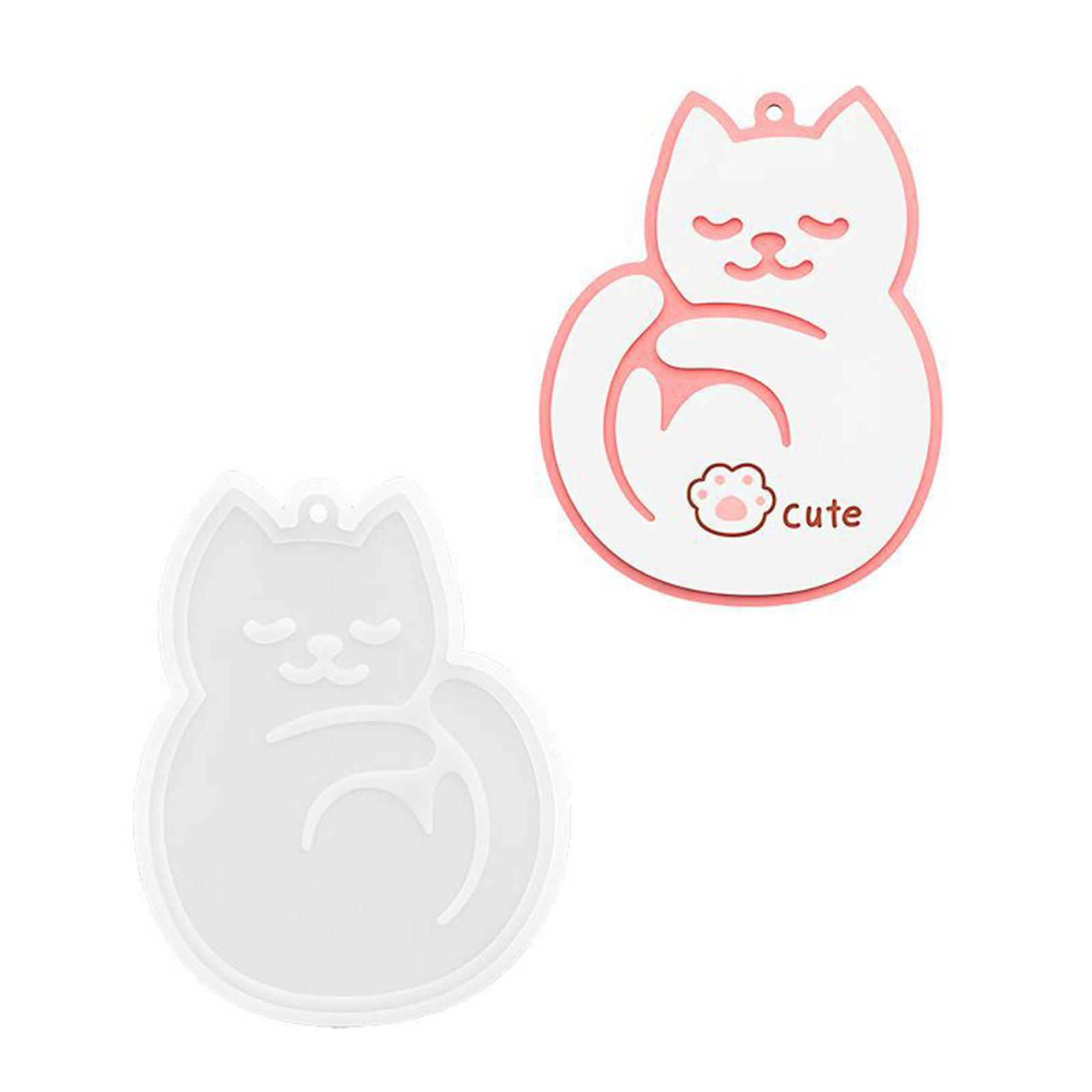 

Силиконовая форма «Спящий котенок» для изготовления брелоков из смолы и креативных украшений. Изготовлена из пищевых материалов.