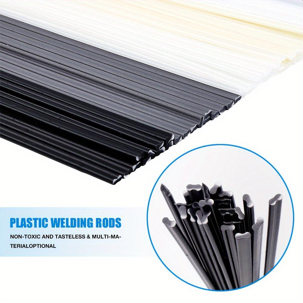 Plastic Welding Kit: 52pcs/Set, ABS PP PVC PE Plastic Welding Rods, Plastic Welding Gun Soldering Additions, Soldering Iron Tips – Car Bumper Repair
