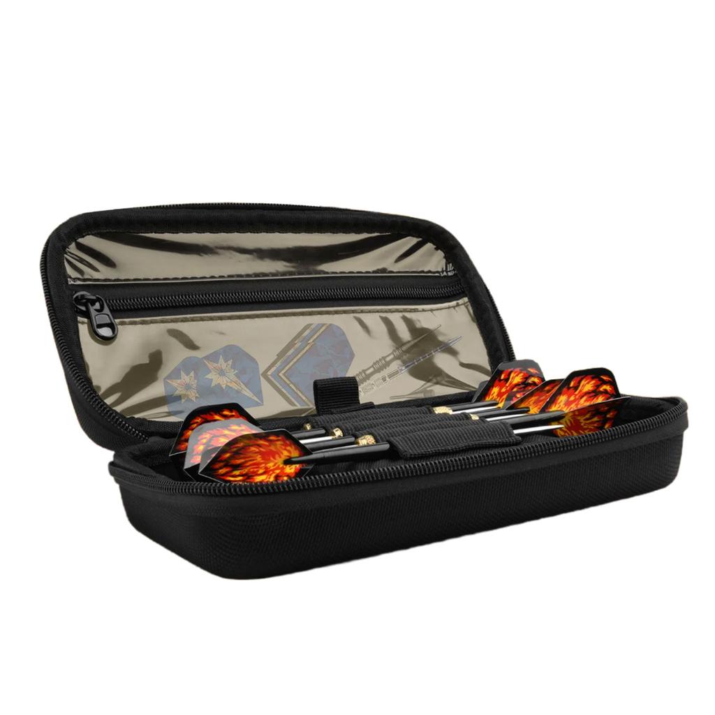 Pouzdro na šipky z pěnové hmoty EVA pojme 6 šípů a příslušenství Nástavce a hroty pro šipky s ocelovou špičkou a šipky s měkkým hrotem