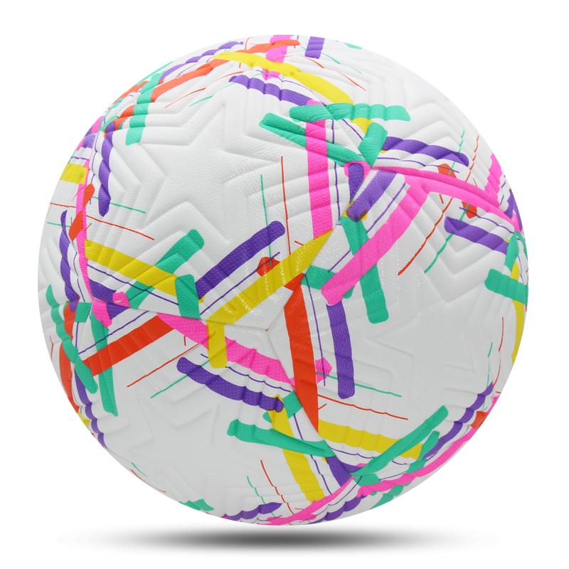 Standard Size 5 Soccer Ball High-Quality PU Material Seamless Construction Outdoor Match Game & Training Football Durable