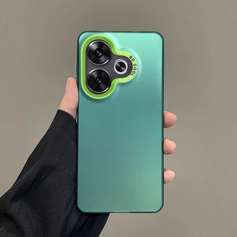 Colourful Silver Laser Gradient Case for POCO F6 POCO F6 Pro X6 Pro F5 Pro X5 F4 F3 Frosted Acrylic Camera Protect