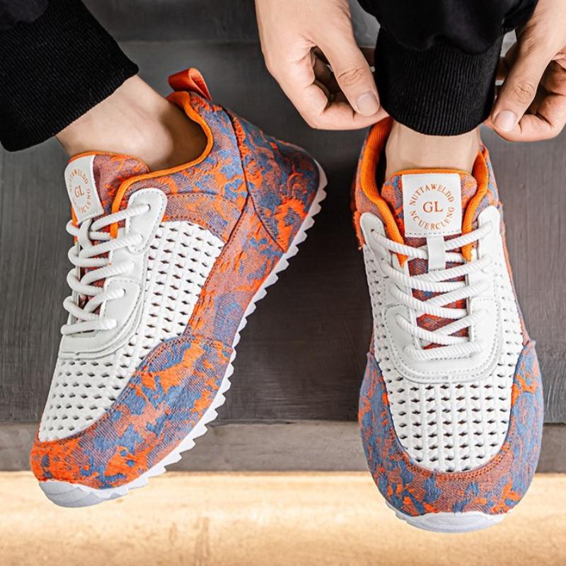 Fashion Summer Sneaker Men Women Designer Cover Bottom Board Shoes Fashion Casual Mesh Leather Breathable Sport Shoes Men Running Shoes