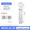 Chint NCH8-20/20 Silent AC Contactor, Single-Phase, 220V, 24V DIN Rail Mount