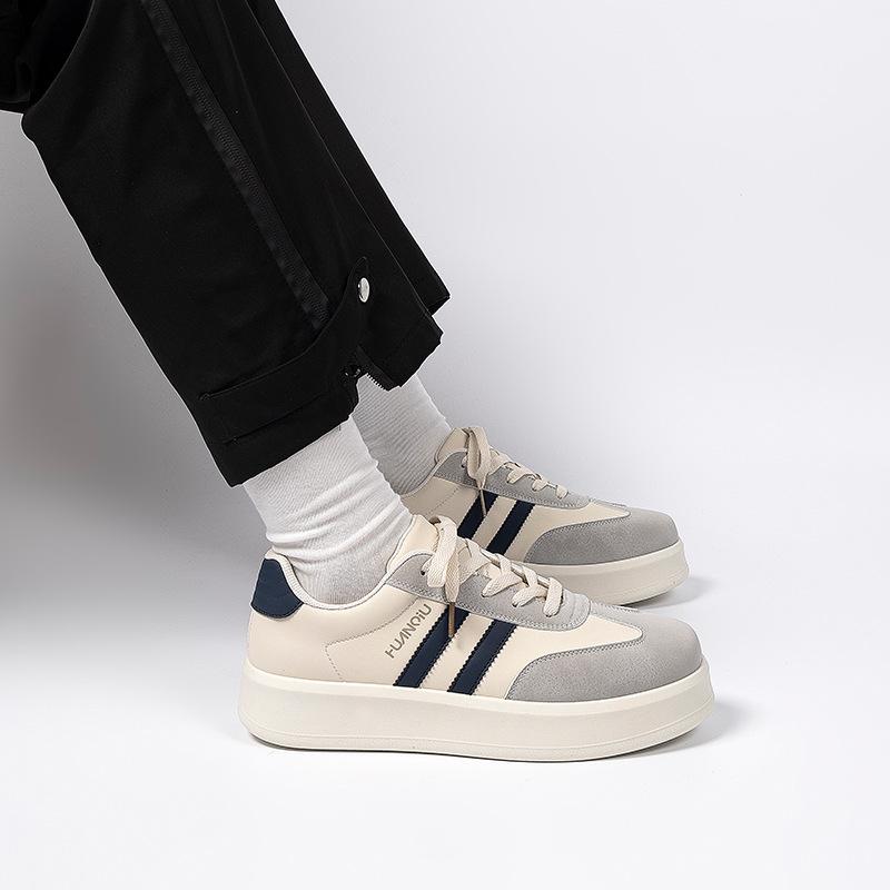 Global Dexun Shoes Classic ZHQ-HY887 Summer Versatile Trend Fashion Men's Shoes Platform Heightening Board Shoes Men's Models