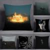 NF FEAR Rapper Pillow Case Square Double-Sided Printing Short Plush Sofa Cushion Cover Bedroom Pillow