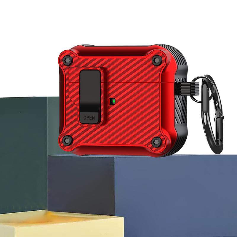 Security Lock Cover for AirPods Pro 2 3 Case for AirPods Pro2 Pro 2nd Gen Case Shockproof Cover Air Pods Pro Airpods3 Funda