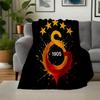 Galatasaray Istanbul Football Club Soccer Jersey T-ShirtBlanket Flannel Throw Blanket for Sofa, Bed, Travel, Camping, Office, Couch, Chair,