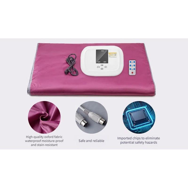Portable Home Detox Far Infrared Sauna Device Beauty Salon Sweat Steaming Bag Boost metabolism Detoxification Sauna Blanket