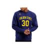 Jordan NBA Golden State Warriors Stephen Curry Fleece Loose Fit Sweatshirt Blue/Yellow Men Streetwear DN9821-421