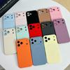 Liquid Silicone Magnetic Case for 17 Air 16 15 14 Plus 13 12 Pro Max for Magsafe Camera Protection Matte Cover