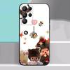 Cute M-monch-hichis Case For Samsung Galaxy Case S25 S23 S22 S21 S30 S20 S10 Ultra Plus FE TPU Soft Cover