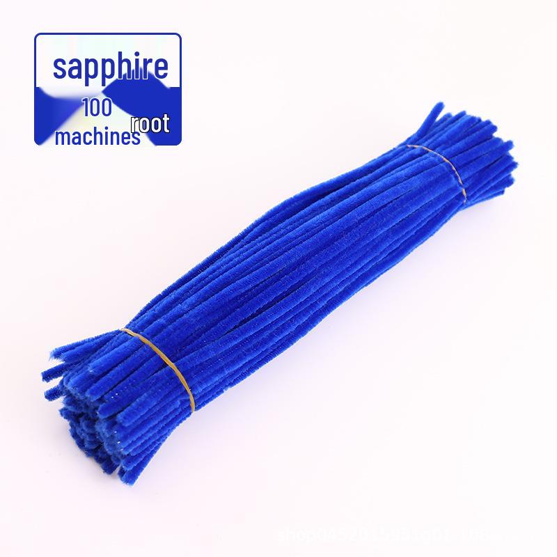 Youyou Tiger Twist Stick Handmade Super Soft Chenille Stems Educational Craft Materials for Macarons