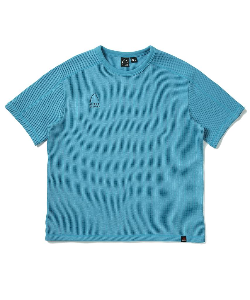 SIERRA DESIGNS Granite Polartec Powerdry Mesh Short Sleeve T-Shirt Blue