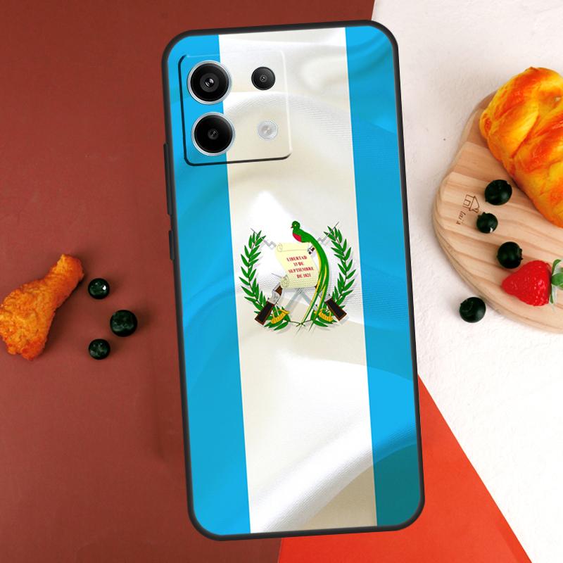 Guatemala Flag Case For Xiaomi Redmi Note 13 14 Pro 9 10 11 12 Pro 10S 11S 12S Redmi 13C 10C 12C 14C Coque