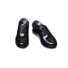 1:6 Scale Men's Round Toe Leather Shoes - Casual/Business Style, Bright Solid Color, Large Head, Model Accessories