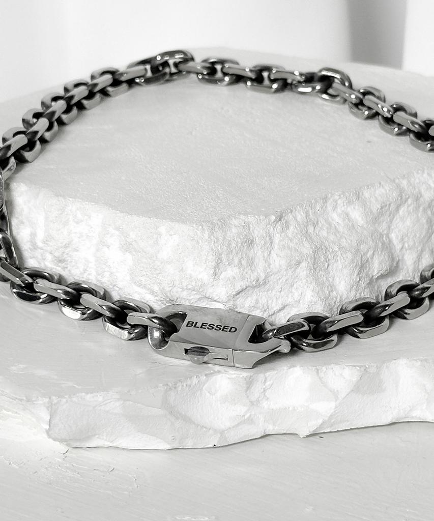 Blessed Bullet Ss-Reversible Original Chain Necklace
