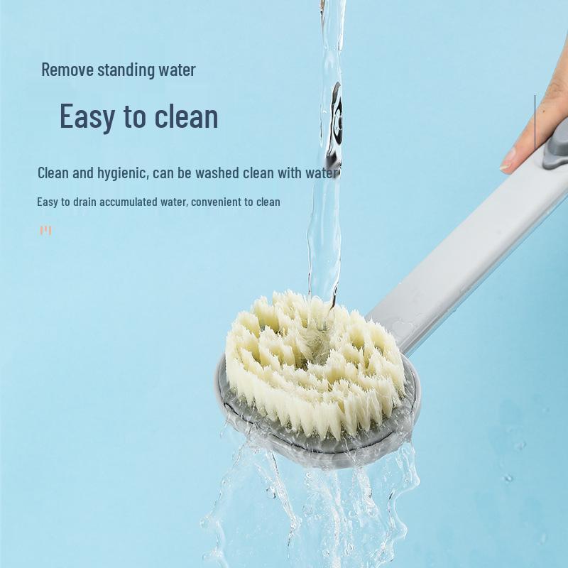 Japanese Exfoliating Soft Bristle Bath Brush with Long Handle