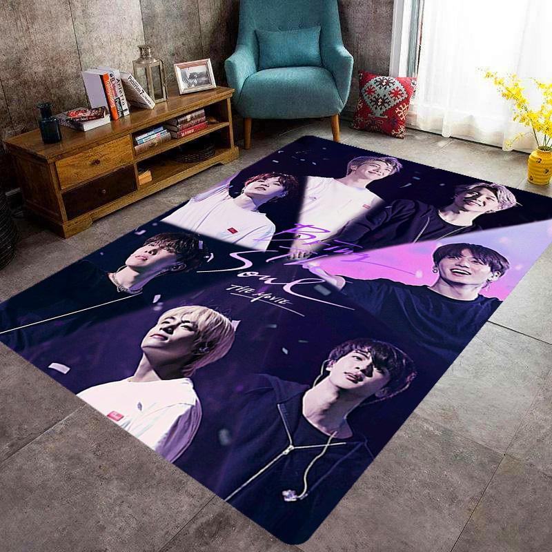 Love Unity Pink carpet floor mats Home Decor Art Room Bathroom mat