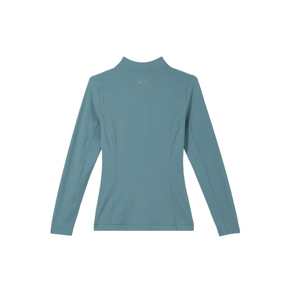 Nike Logo Embroidered Slim Fit Running Zip Jacket Women Jacket Blue DQ6002-440