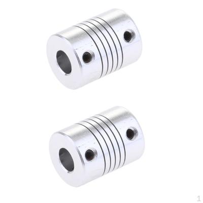 2 pezzi accoppiatore flessibile per motore stampante 3D 6 * 8 25mm