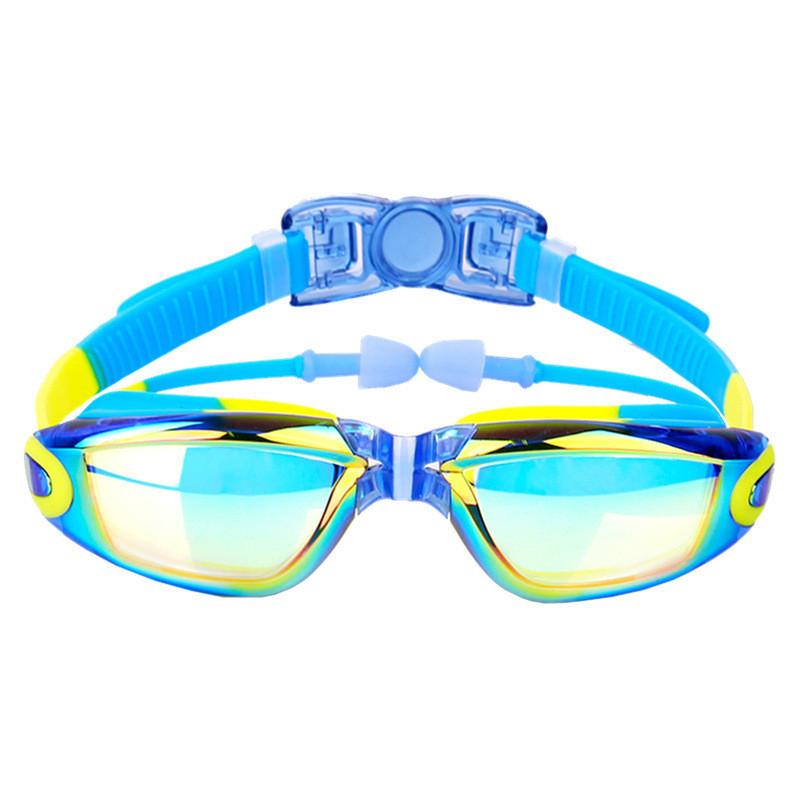 Kinder Anti-Beschlag Schwimmbrillen und Badekappe Set Für Kinder Pool Sicherheit Und Wasserdichtes Design