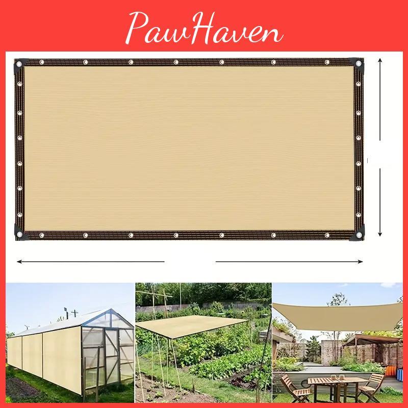 12pin Awning Antiultraviolet Net Sunshade Plant Cover Net For Outdoor Garden Courtyard Swimming Pool Balcony Shade Cloth