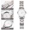 ledmomo Luminous Steel Band Watch, Men's Casual Watch, Decorative Men's Watch, Fashionable Men's Watch, White Glass Watch.