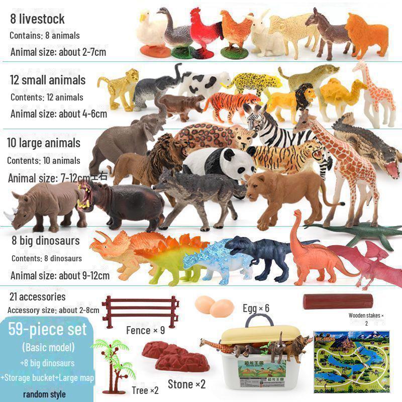 

Большая образовательная игрушка «Зоопарк динозавров» — модель тираннозавра для детей от 3 до 6 лет