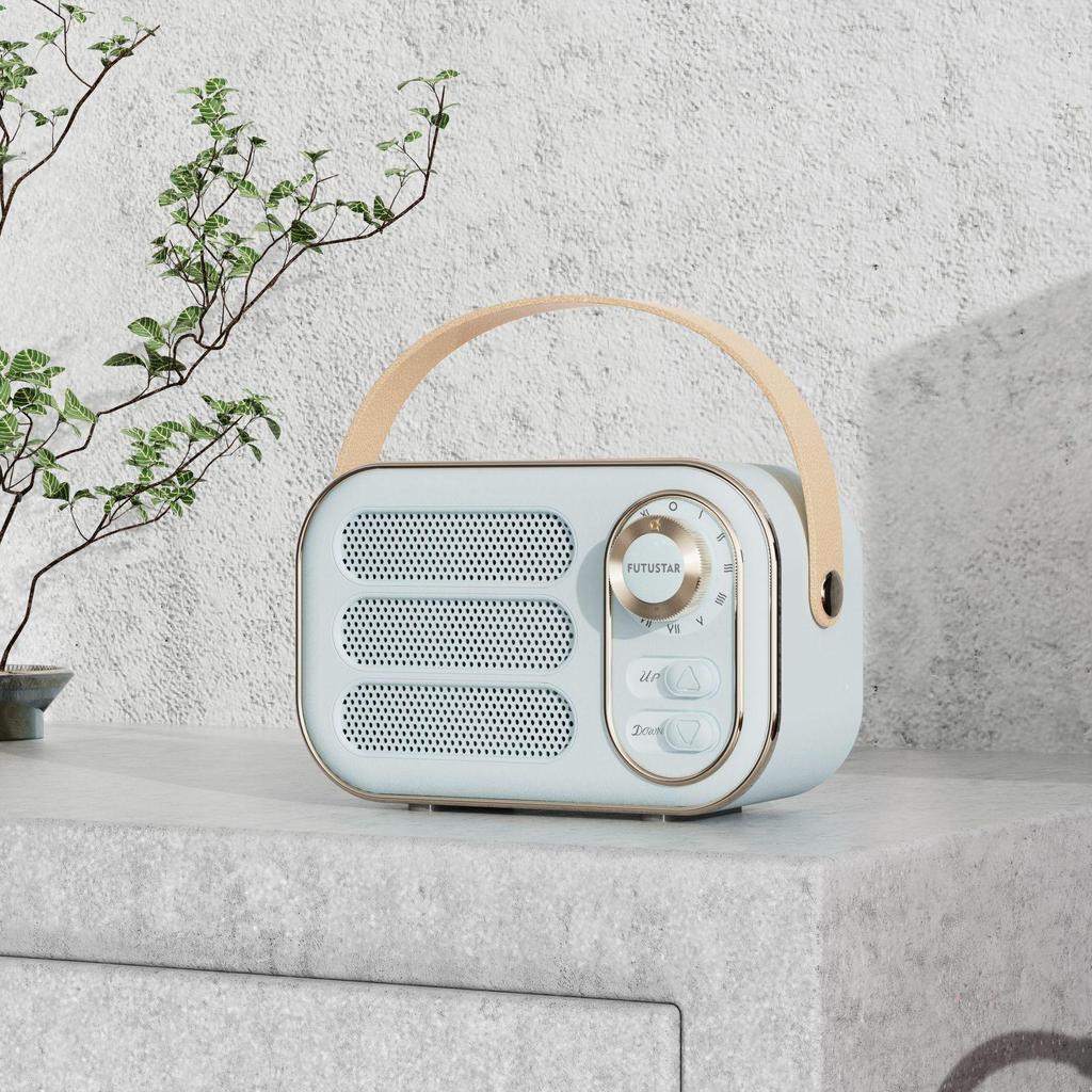 "2024 DW13 Retro Bluetooth Speaker: Trendy, Creative, Mini, Wireless & Portable for Cars"