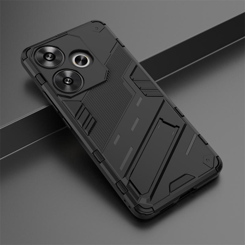 Phone Holder Case For Xiaomi Redmi Turbo 3 Case Bumper Anti-knock Armor Full Back Cover For Redmi Turbo 3 Case For Redmi Turbo 3