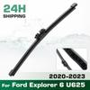Rear Windshield Wipers Blades,Premium All-Season Wiper Blades Replacement For  Ford Explorer 6 U625 2020-2023