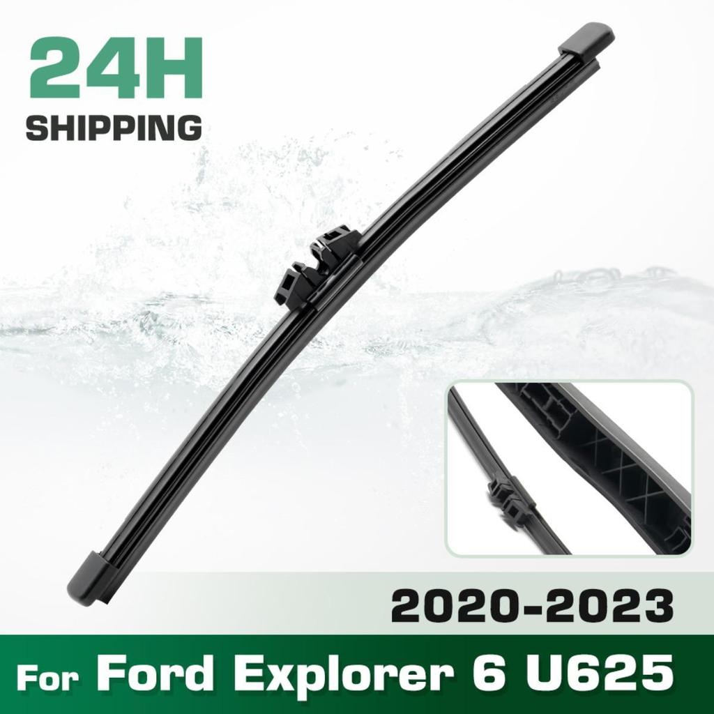Rear Windshield Wipers Blades,Premium All-Season Wiper Blades Replacement For  Ford Explorer 6 U625 2020-2023