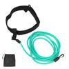Swim Training Resistance Belts Aquatic Swimming Stationary Cords Bungee Leash Green
