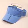 Open Top Hat for Men and Women, Summer Versatile Brimless Baseball Cap, Trendy Korean Style Outdoor Sports Sun Protection Hat
